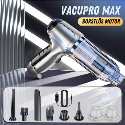 VacuPro Max - Kraftfull Trådlös Bildammsugare